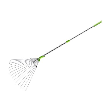 Грабли веерные раздвижная ЦИ сталь 15 зубьев