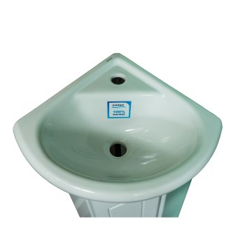 Раковина Santeri Радиан фарфор угловая цвет белый