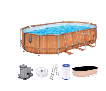Бассейн каркасный Bestway Steel Pro Max 610х366х122см 20241л