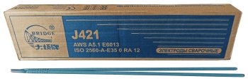 Электроды для сварки Bridge ОК-46 аналог, 2,5мм 2,5кг