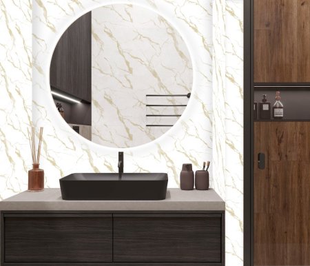 Панель ПВХ Аристократ золото 671/1 250х2600 мм