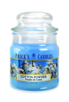 Свеча в банке Хлопковая пудра Хлопок 1 шт