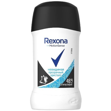 Дезодорант Rexona Прозрачный кристалл стик,  40 мл для женщин Дезодорант Rexona Прозрачный кристалл стик,  40 мл для женщин