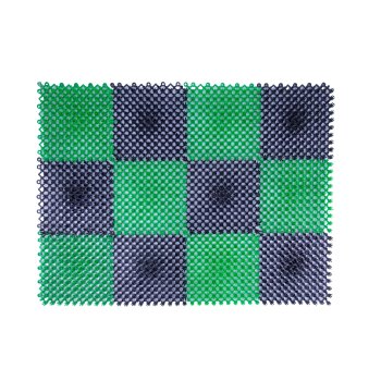 Коврик щетинистый Gras 56х42см черно-зеленый