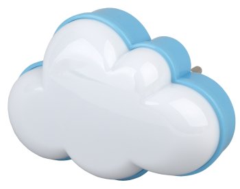 Настольная лампа ЭРА NN-605 0,5Вт LED голубой/белый