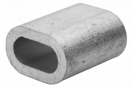 Зажим для троса DIN9093 прижимной 4 мм 2 шт.