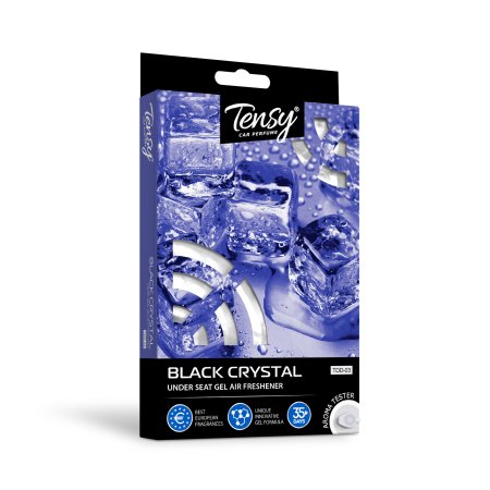 Ароматизатор под сиденье гелевый Tensy/Dolce Life черный лед