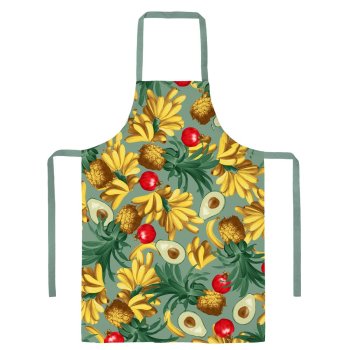 Фартук Много фруктов 70х60 см 1шт мультиколор