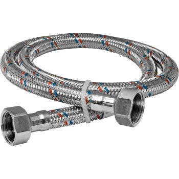 Гибкая подводка ELKA для воды 50см 1/2"х1/2" ПВХ гайка-гайка