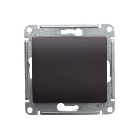 Переключатель встраиваемый Schneider Electric Glossa 1 кл. шоколад, арт. GSL000861