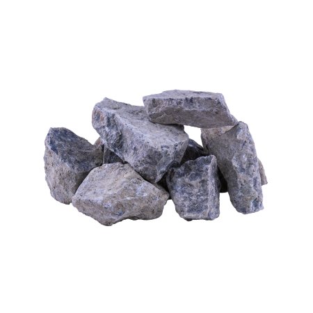 Камень для бани 10кг Серпентинит колотые 70-150 мм