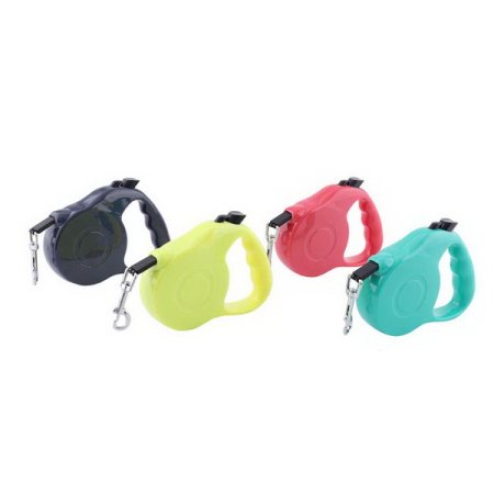 Поводок-рулетка пластик мультиколор 300х5см