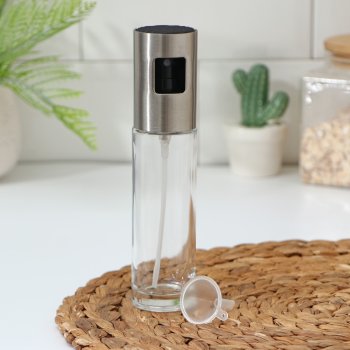 Распылитель для иасла и уксуса Steel Пластик, нержавеющая сталь  1шт Распылитель для иасла и уксуса Steel Пластик, нержавеющая сталь  1шт