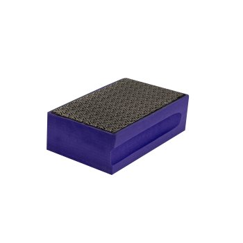 Губка шлифовальная 90х55х30 мм Р400 VERTEXTOOLS