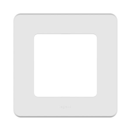 Рамка Legrand Inspiria 1 пост, цвет белый, арт. 673930