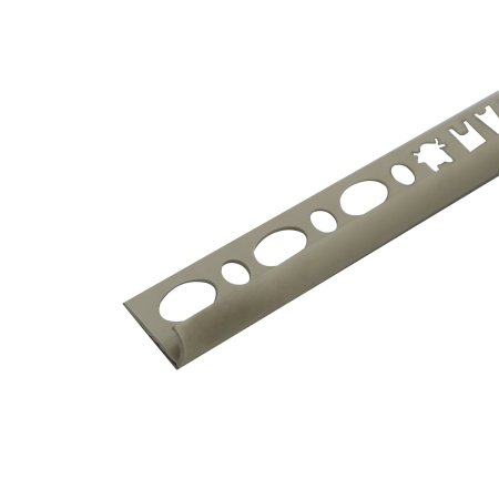 Профиль для плитки наружный 8 мм Бежевый 2,5 п.м