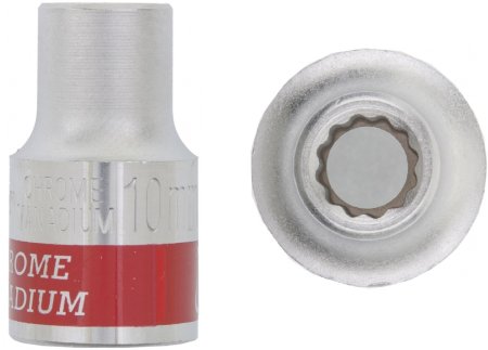 Головка торцевая для ключ-трещеток Matrix 10мм 1/2 Головка торцевая для ключ-трещеток Matrix 10мм 1/2