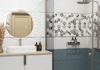 Плитка настенная Edelweiss, White 60х30х0,9 см