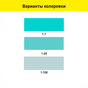 Колер-паста Gol 0,1 л бирюзовый