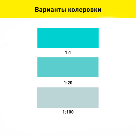Колер-паста Gol 0,1 л бирюзовый