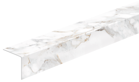 Уголок пластиковый 20х20 мм 2,7 м Мрамор читтур