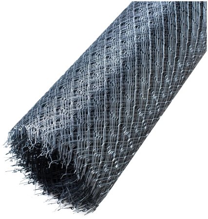 Металлосетка ЦПВС 10мм 0,5х1мм 1х1м оцинкованная