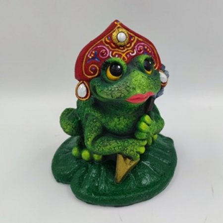 Садовая фигура Царевна лягушка 25см