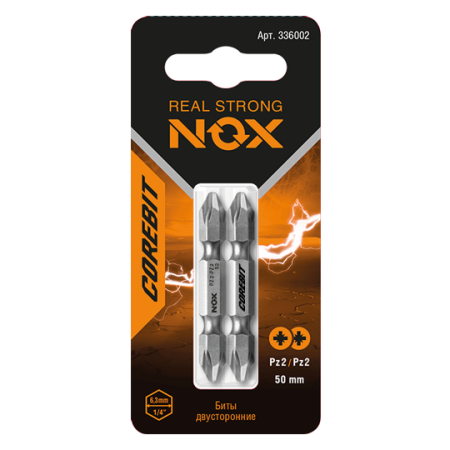 Бита один NOX 336002 PZ2 50 мм 2 шт.