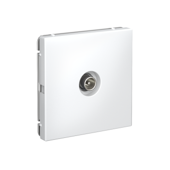 Розетка телевизионная TV оконечная встраиваемая Systeme Electric ARTGALLERY цвет белый, арт. GAL000191