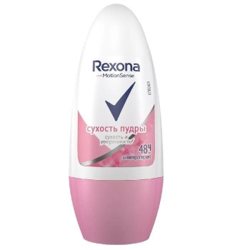 Дезодорант Rexona Сухость пудры ролик,  50 мл для женщин