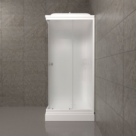 Кабина душевая Тритон Вельвет-К низкий поддон 90х90х217,5см матовое стекло