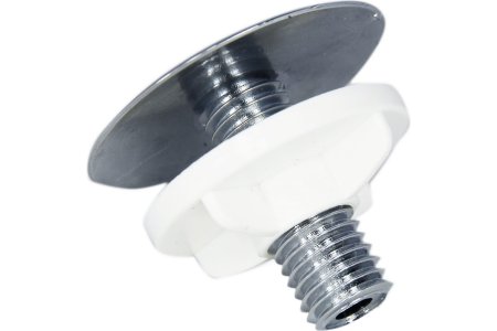 Заглушка для умывальника MasterProf 50мм 1 шт цвет хром