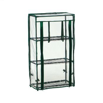 Парник-стеллаж 46х24х80см Ø12мм 3 полки