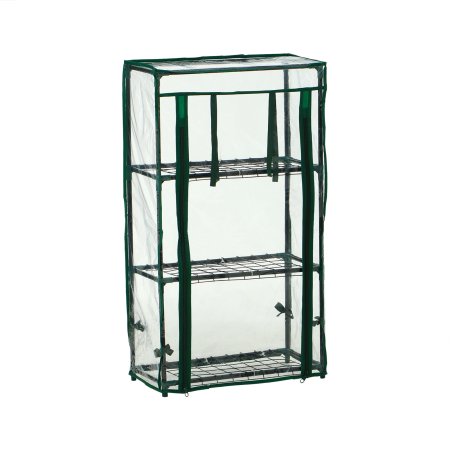 Парник-стеллаж 46х24х80см Ø12мм 3 полки