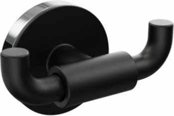 Крючок двойной LORD цвет черный