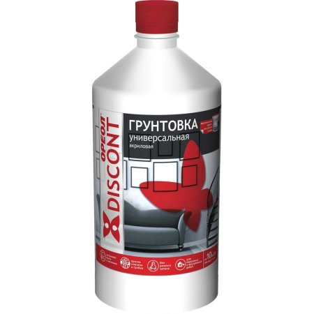 Грунтовка акриловая глубокого проникновения Ореол Дисконт Эмпилс 1 кг
