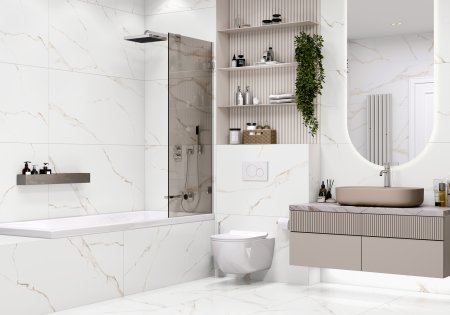 Керамогранит Calacatta Milazzo, Gold 120х60х0,95 см
