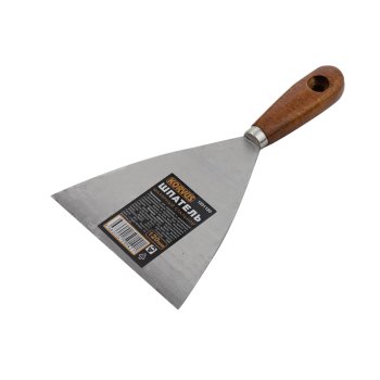 Шпатель малярный Korvus 120мм, деревянная ручка