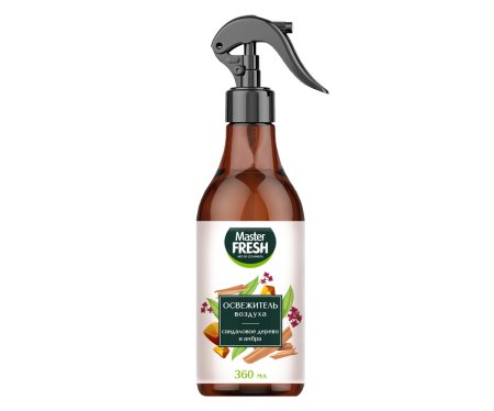 Освежитель воздуха Master Fresh Акваспрей c ароматом сандалового дерева и амбра 360мл