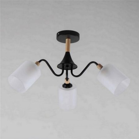 Люстра Baizheng 51855-3Е Е27х3шт цвет черный матовый