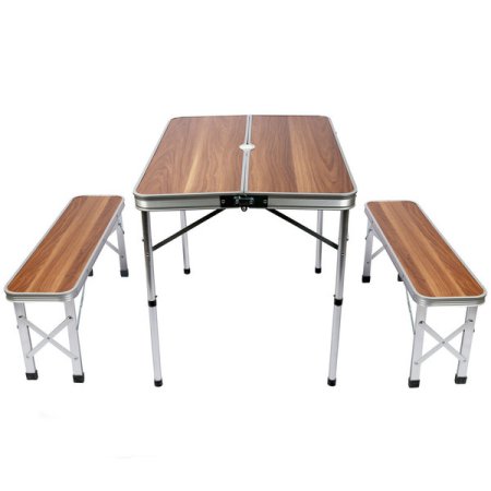 Комплект складной мебели стол, 2 лавки