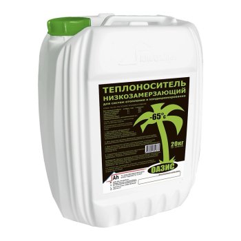 Теплоноситель пропиленгликоль 20 кг ОАЗИС -65°