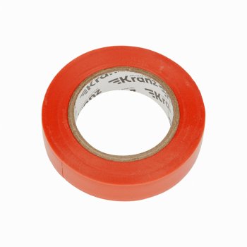 Изолента ПВХ Kranz 15мм*20м красная, до 6000В