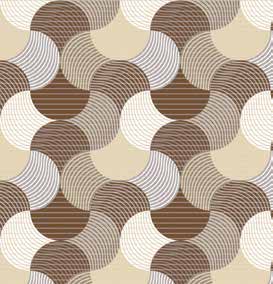 Коврик рулонный для ванной 65см Абстракция коричневый AQUA-NOVA