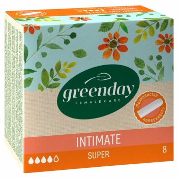 Тампоны Green Day Super 8 шт