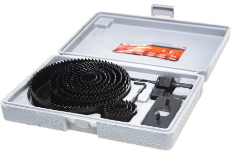 Набор коронок Matrix 19-127 мм по дереву