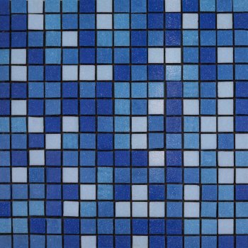 Мозаика piscina  голубой/синий J20