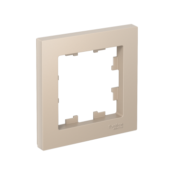 Рамка Schneider Electric AtlasDesign 1 пост, цвет песочный, арт. ATN001201