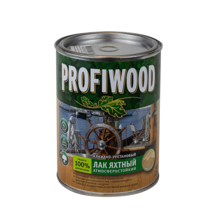 Лак Эмпилс PROFIWOOD яхтный бесцветный 0,8 л матовый