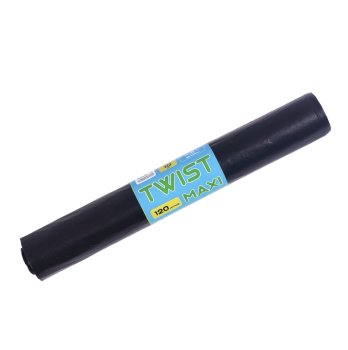 Пакеты для мусора Сибполимер TWIST MAX суперпрочные 120л 10шт 35мкм нет нет